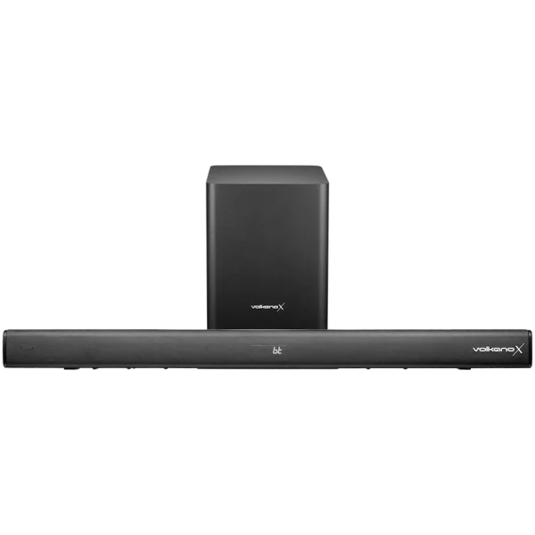 VolkanoX Supersonic 2 Series 2.1 200w Soundbar System with Wireless Subwoofer - Black