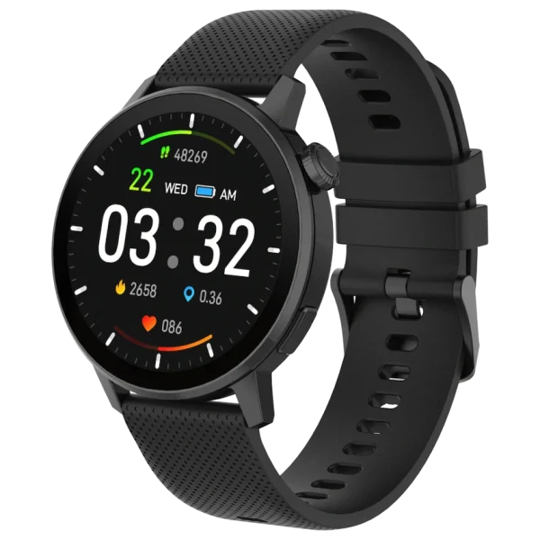 Volkano Orion Series Unisex GPS Watch - Black