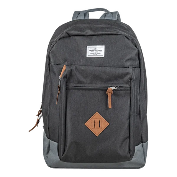 Volkano Target 15.6" Laptop Backpack - Black/Grey - Image 2