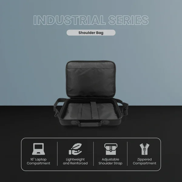 Volkano Industrial Series Shoulder Bags - Black - Image 17
