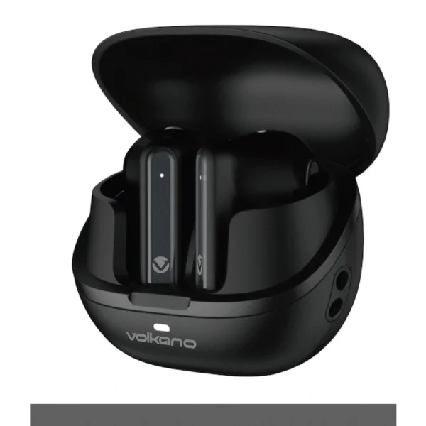 Volkano QuietFit - TWS Earphones with ANC & ENC- Black - Image 3