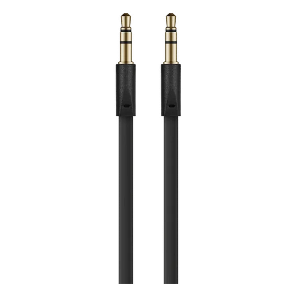 Volkano Slim Series Aux Cable 2m - Black - Image 4