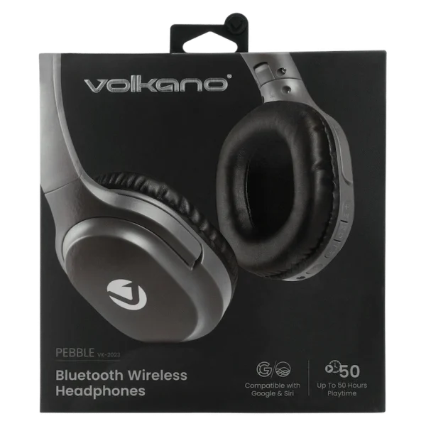 Volkano Pebble Series Bluetooth Headphones - Dark Grey - Image 19