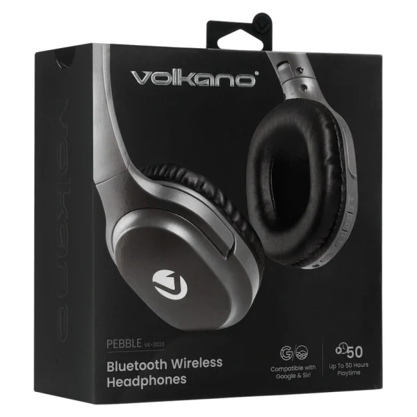 Volkano Pebble Series Bluetooth Headphones - Dark Grey - Image 20