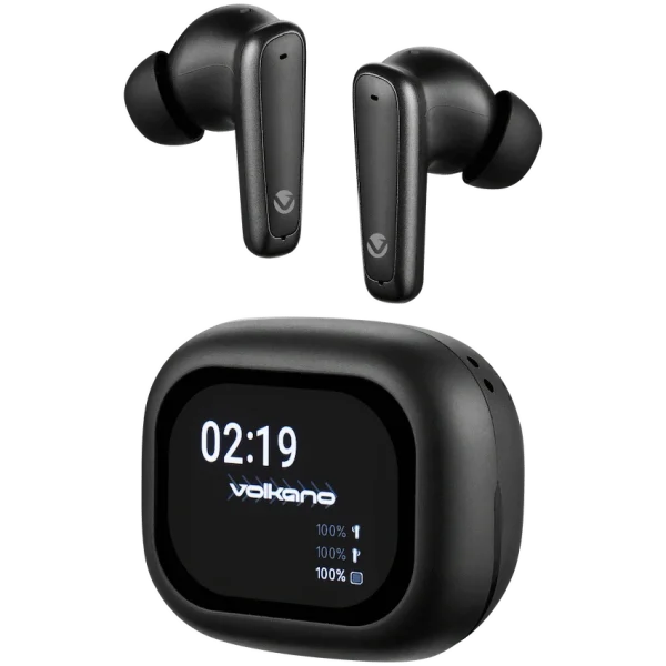 Volkano Vision Series TWS Earphones with ANC- Black