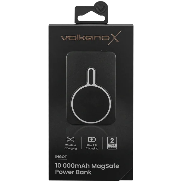 VolkanoX Ingot Series MagSafe 10000mah Power Bank - Black