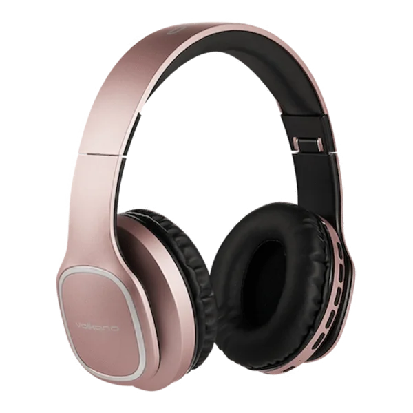 Volkano Phonic Series Bluetooth Full-Size Headphones - Rose Gold - Image 19