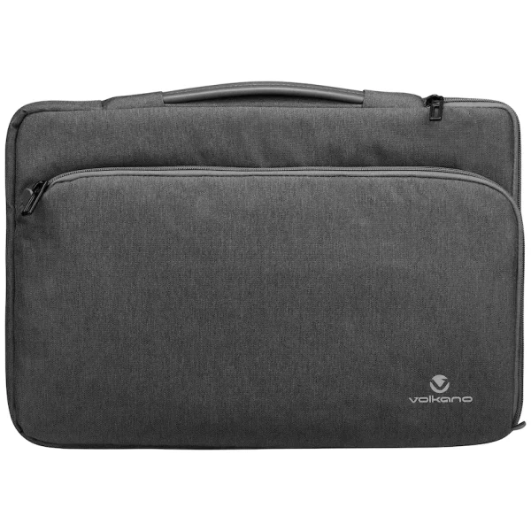 Volkano Deluxe 15.6" Laptop Sleeve - Charcoal