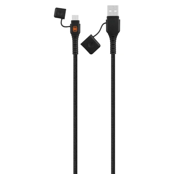 Rugged by Volkano Waterproof and Dustproof USB to Micro-USB Cable - 1.2m - Image 2