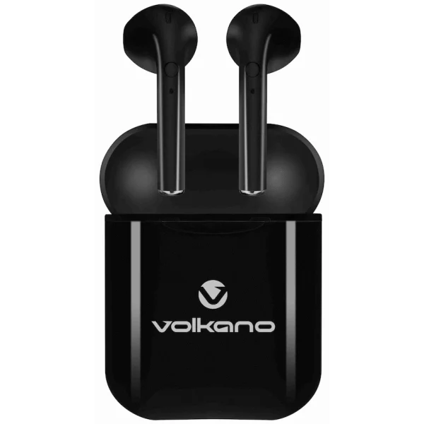 Volkano Buds Series TWS Without Silicone - Black